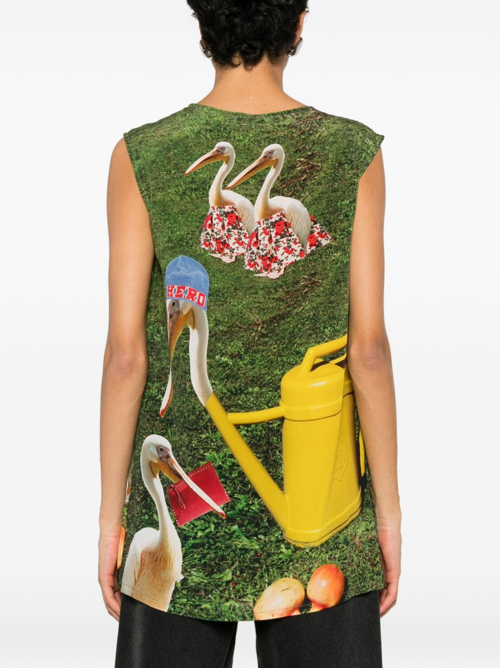 [THE ARTISTYLIST] T-shirts Sleeveless SS26 GARDENING TOP MLT