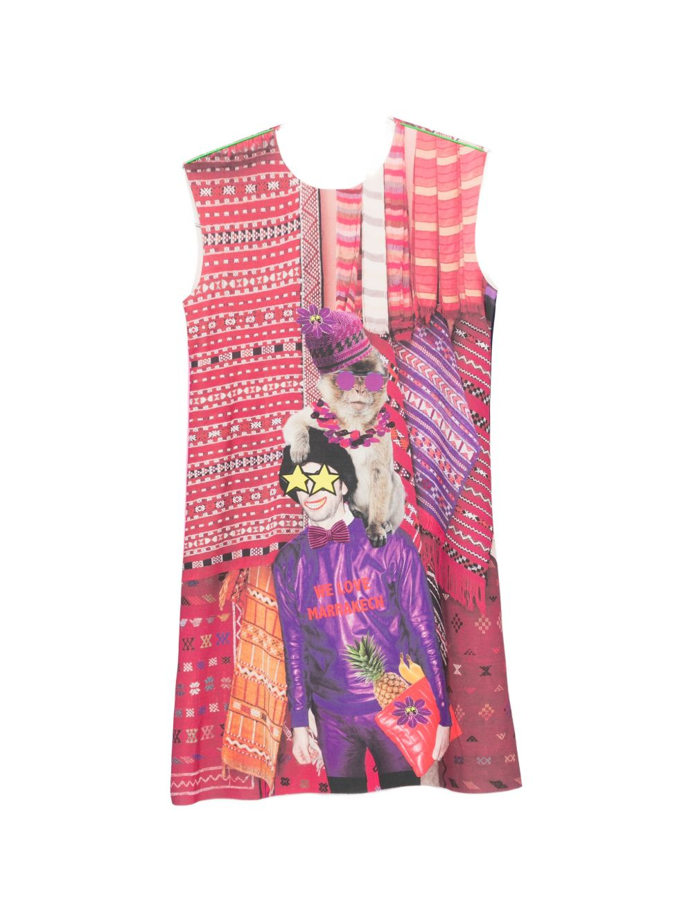 [THE ARTISTYLIST] Sleeveless dress SS26 CARPET SCUBA DRESS MLT