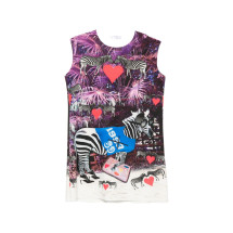 [THE ARTISTYLIST] Sleeveless dress SS26 VIOLET Z SCUBA DRESS MLT