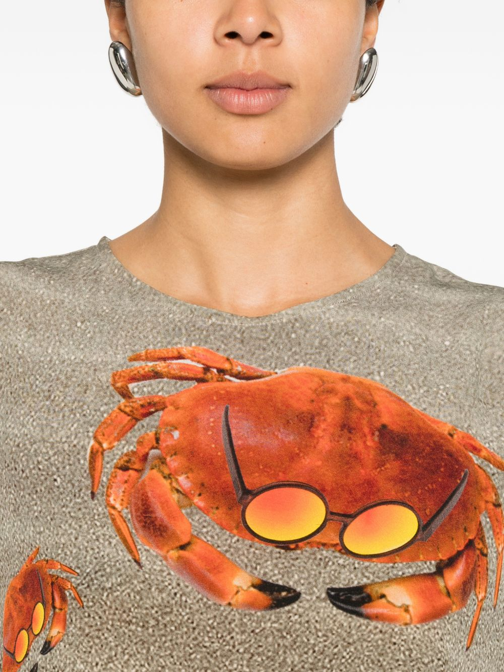 [THE ARTISTYLIST] T-shirts Sleeveless SS26 SNOW CRABS TOP MLT