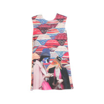 [THE ARTISTYLIST] Sleeveless dress SS26 FISH SCUBA DRESS MLT