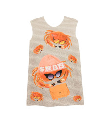 [THE ARTISTYLIST] Sleeveless dress SS26 SNOW CRABS SCUBA DRESS MLT