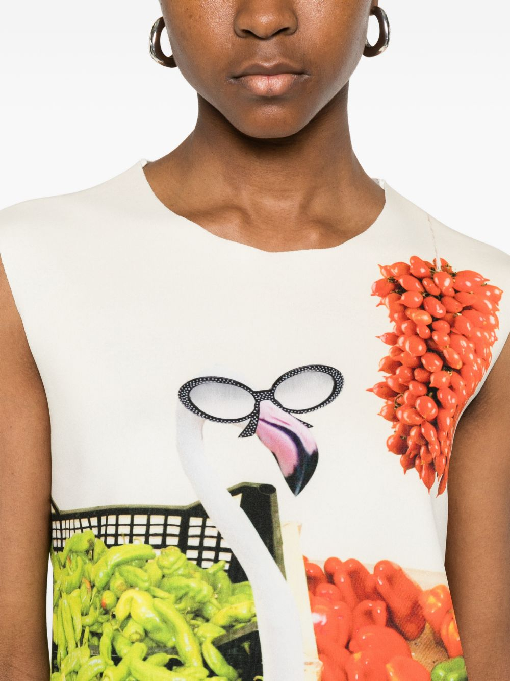 [THE ARTISTYLIST] Sleeveless dress SS26 SUPERMARKET SCUBA DRESS MLT