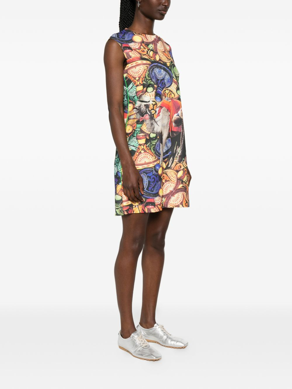 [THE ARTISTYLIST] Sleeveless dress SS26 CAMEL SCUBA DRESS MLT