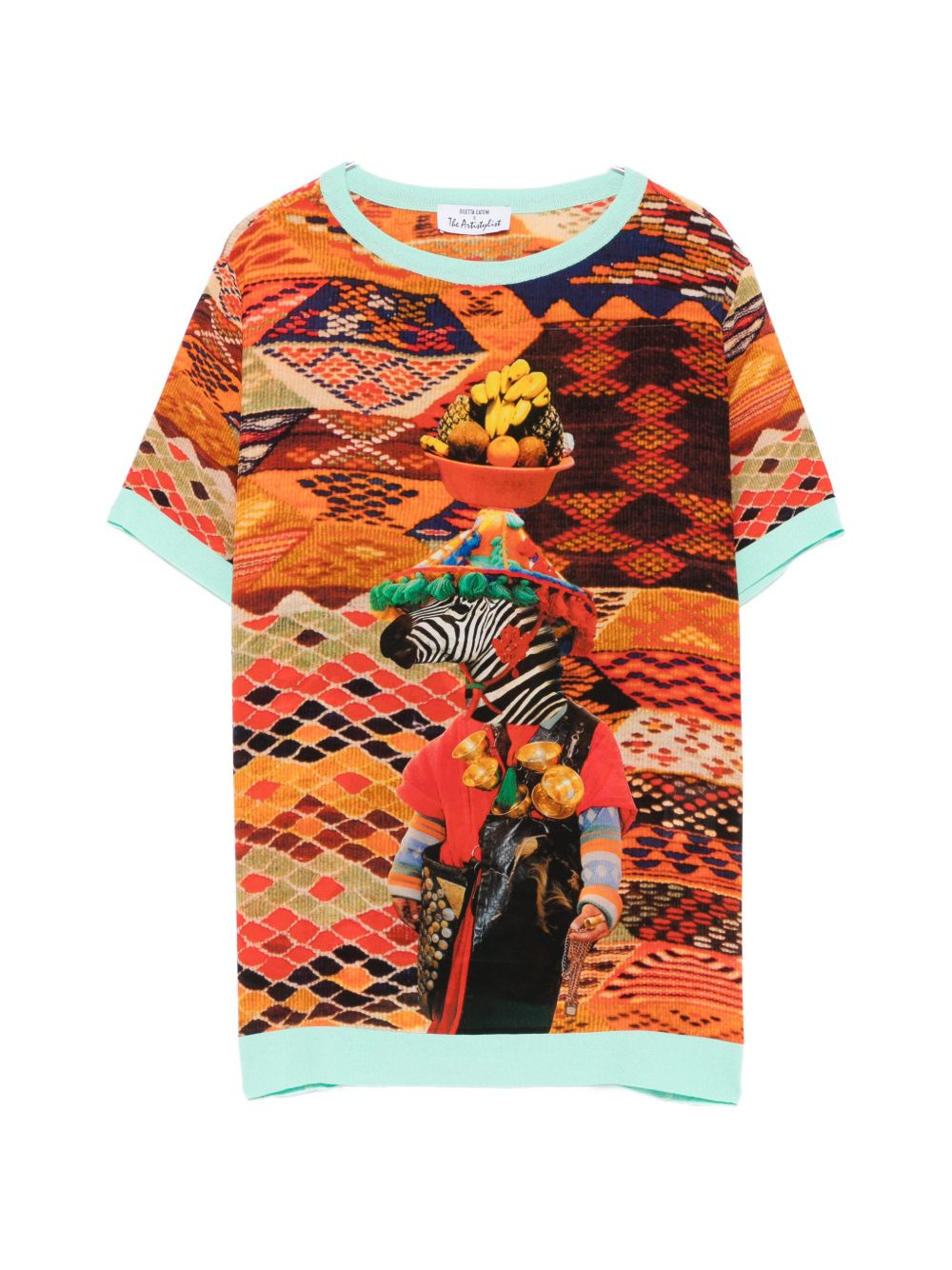 [THE ARTISTYLIST] T-shirts Short Sleeve SS26 ZEBRA TSHIRT MLT