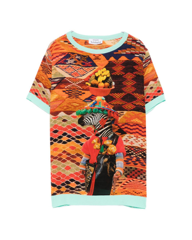 [THE ARTISTYLIST] T-shirts Short Sleeve SS26 ZEBRA TSHIRT MLT