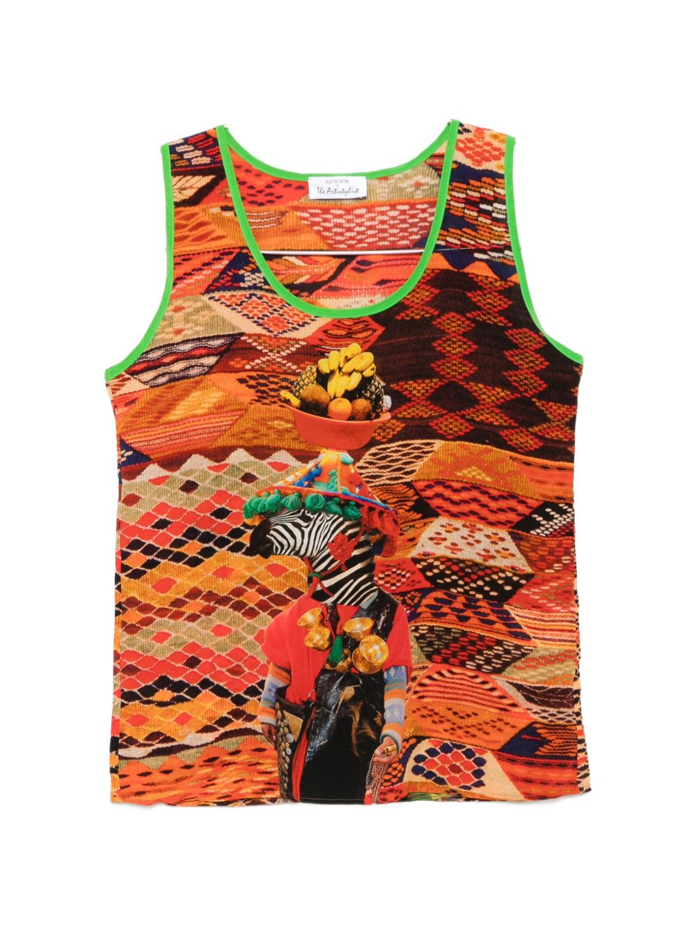 [THE ARTISTYLIST] T-shirts Sleeveless SS26 ZEBRA TOP MLT