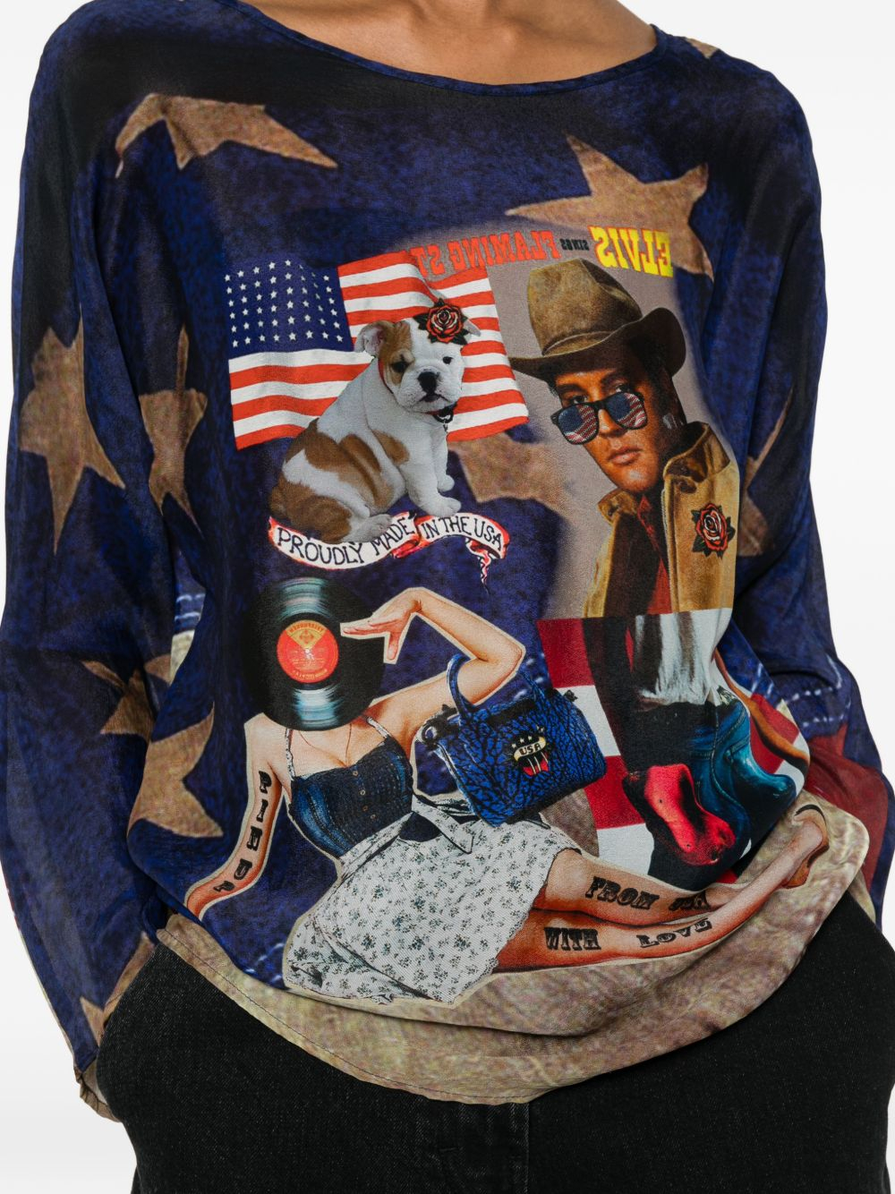 [THE ARTISTYLIST] Blouse SS26 USA BLOUSE MLT