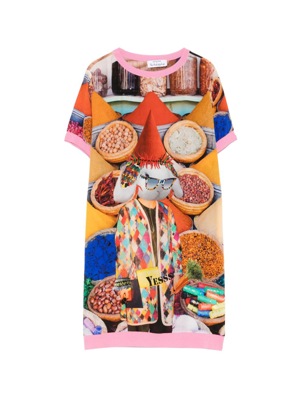 [THE ARTISTYLIST] Short sleeve dress SS26 SPICES DRESS MLT