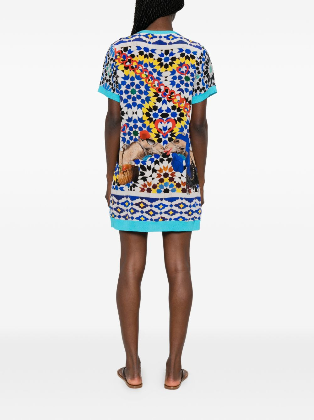[THE ARTISTYLIST] Short sleeve dress SS26 PANDA DRESS MLT