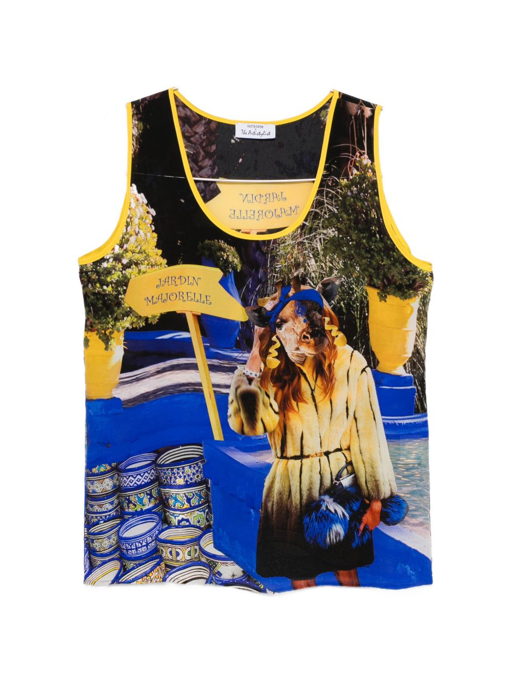 [THE ARTISTYLIST] T-shirts Sleeveless SS26 JARDEN TOP MLT