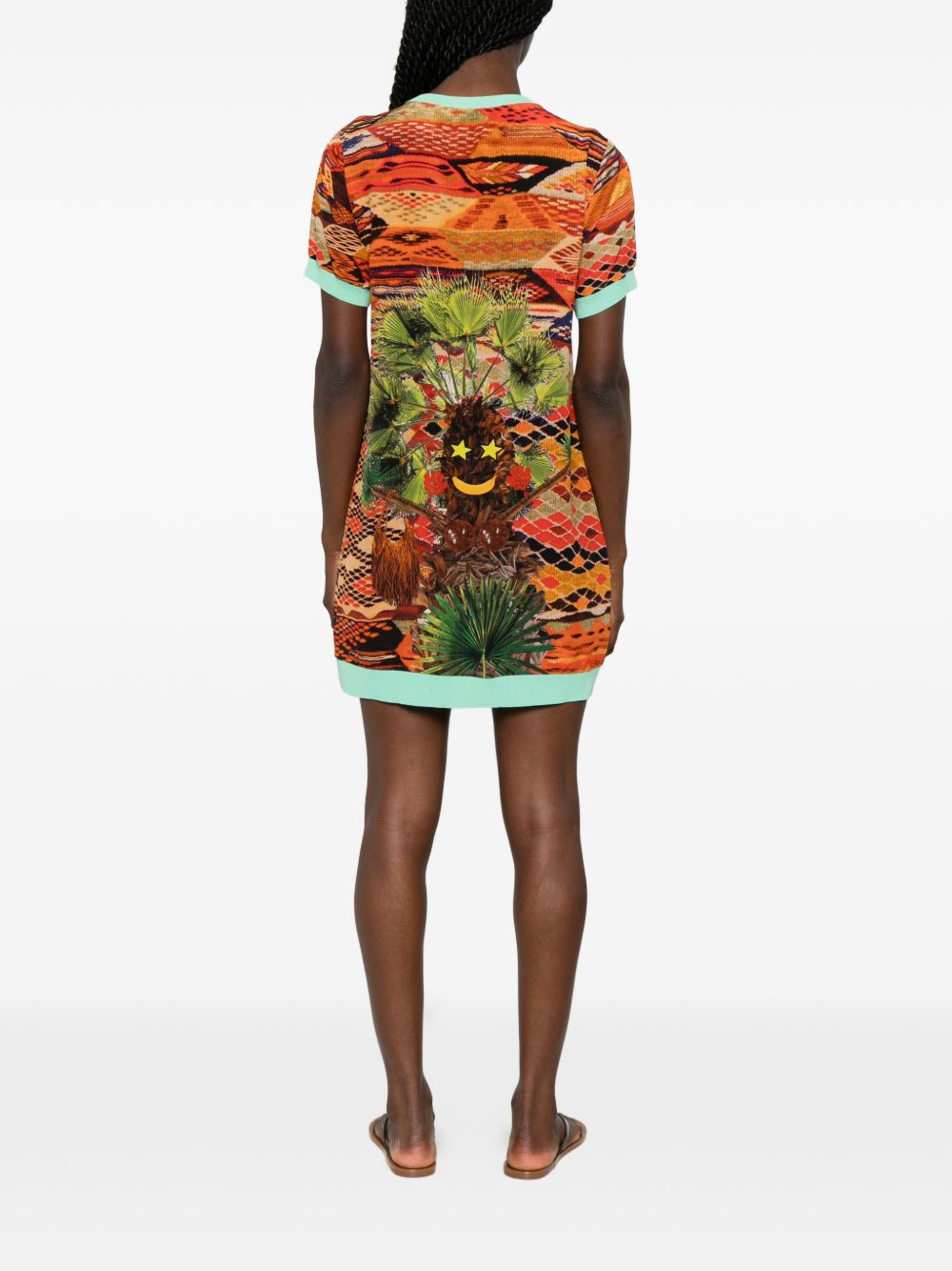 [THE ARTISTYLIST] Short sleeve dress SS26 ZEBRA DRESS MLT