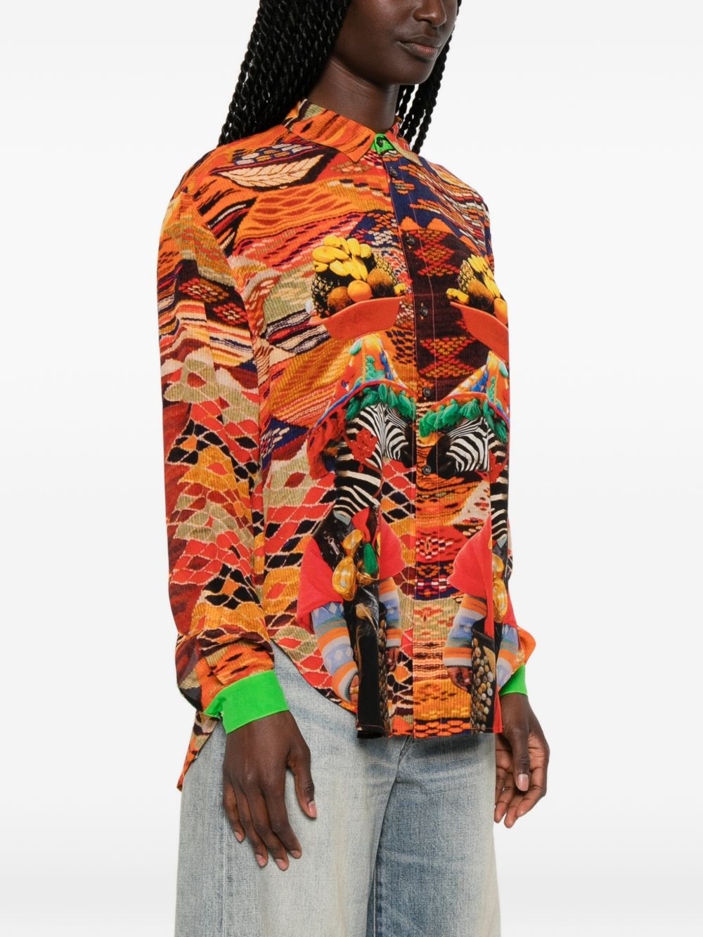 [THE ARTISTYLIST] Shirts Long Sleeve SS26 ZEBRA SHIRT MLT
