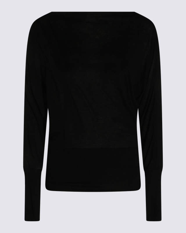 [TOTEME] T-shirts Long Sleeve SS26 262WRT0667FB0635001