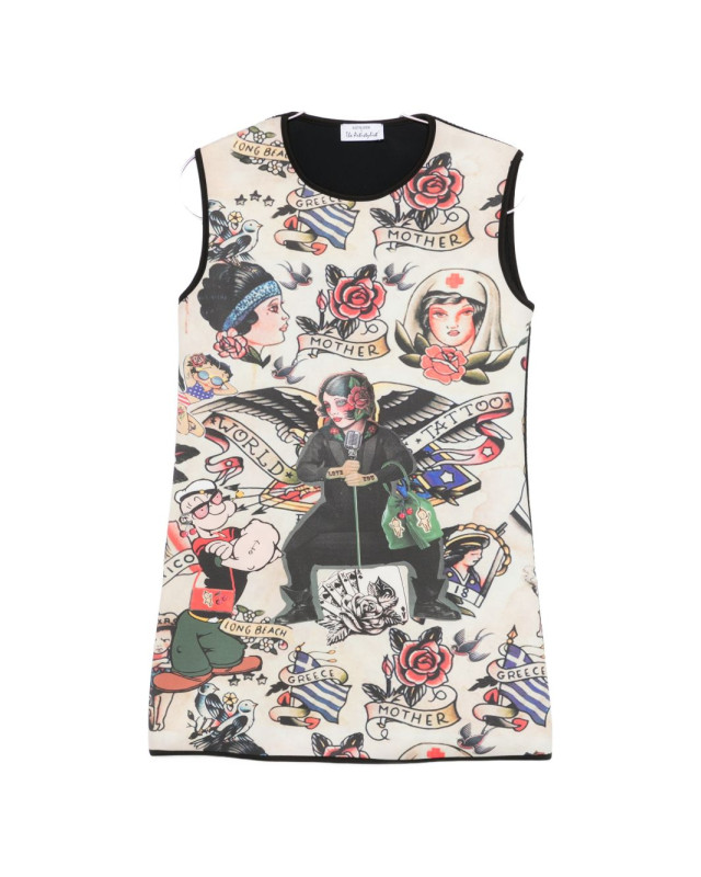 [THE ARTISTYLIST] Sleeveless dress SS26 SINGER LONG DRESS MLT