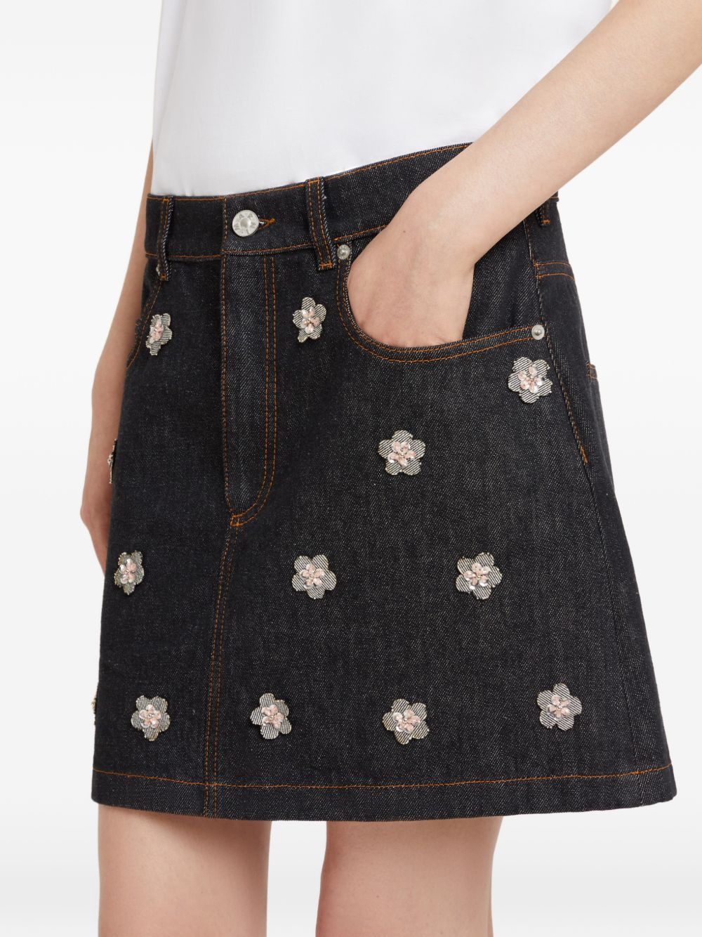 [Marni] Mini skirt SS26 GOJD0457XS USCY69 EMB99