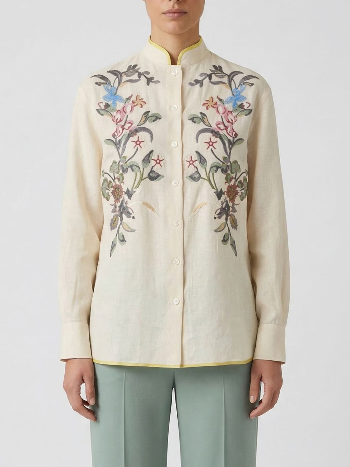 [Valentino] Shirts Long Sleeve SS26 8B3AB8269M4 AM0