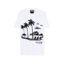 [VERSACE JEANS COUTURE] T-shirts Short Sleeve SS26 80GAHT11 CJ00T 003