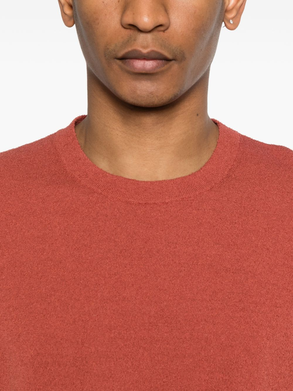 [Scaglione] T-shirts Short Sleeve SS26 UPC099 780BRICK