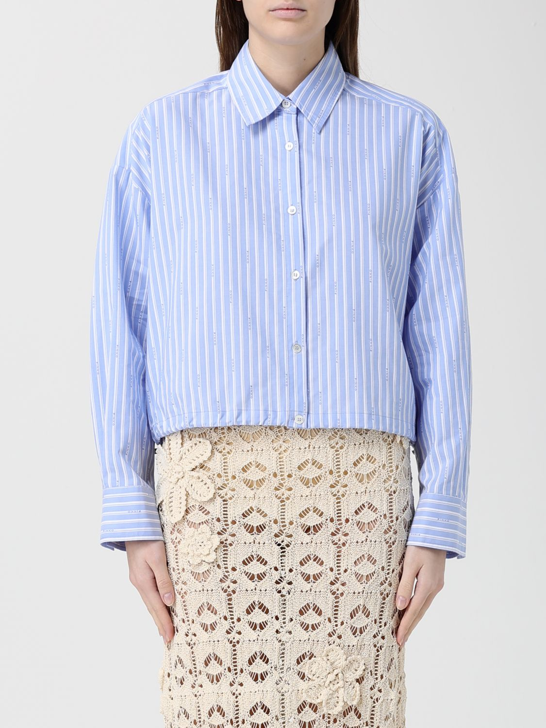 [PINKO] Shirts Long Sleeve SS26 106249A36J EZB