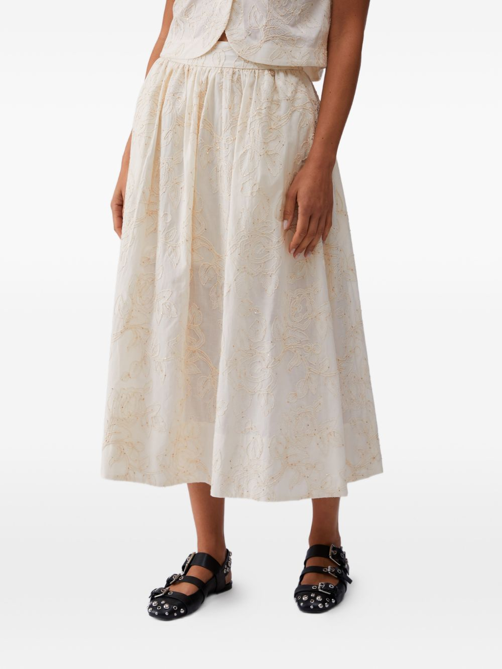 [Liu Jo] Long skirt SS26 WA6455 T472A P9417