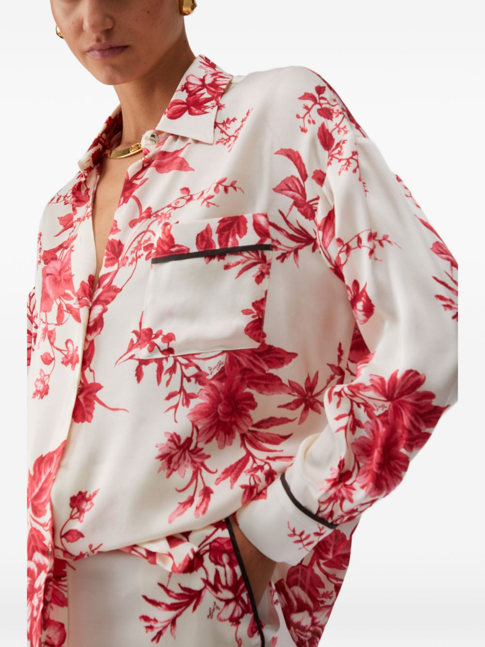 [Liu Jo] Shirts Long Sleeve SS26 CA6366 TS061 P9626