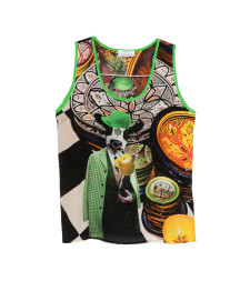 [THE ARTISTYLIST] Tank top SS26 COW TOP MLT