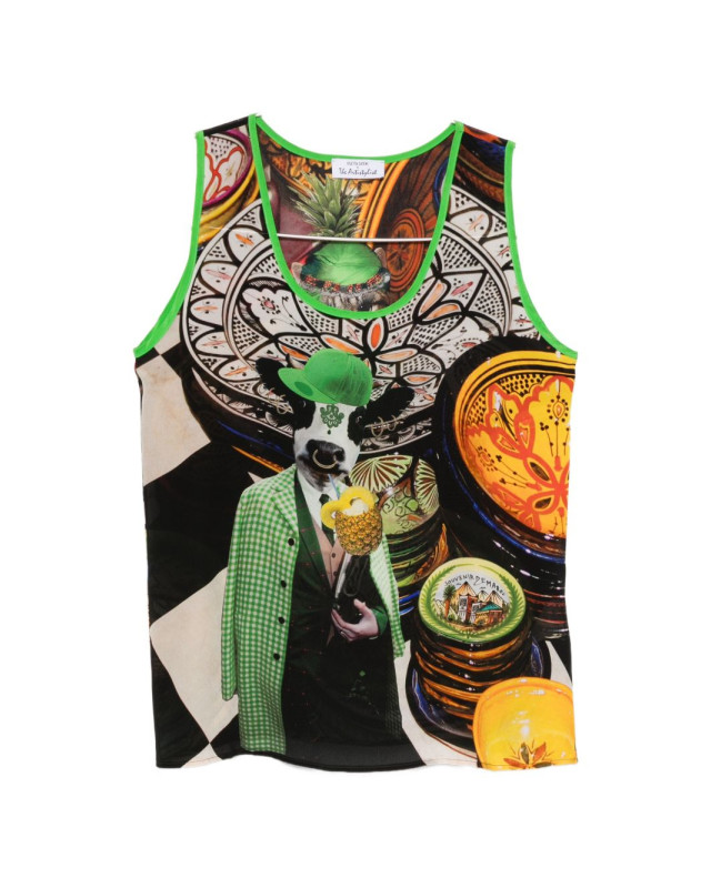 [THE ARTISTYLIST] Tank top SS26 COW TOP MLT