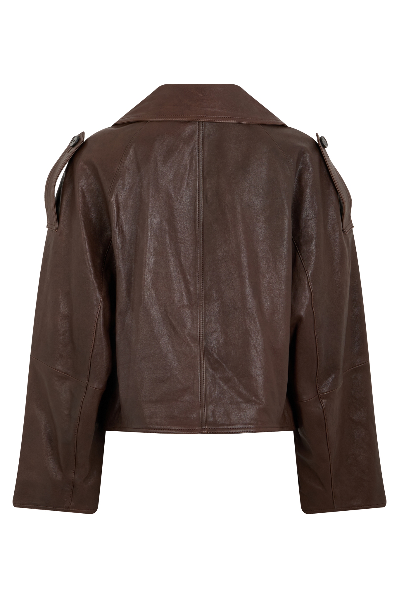[WEEKEND MAX MARA] Leather Jacket FW26 WKDFELINO2625446051600_002