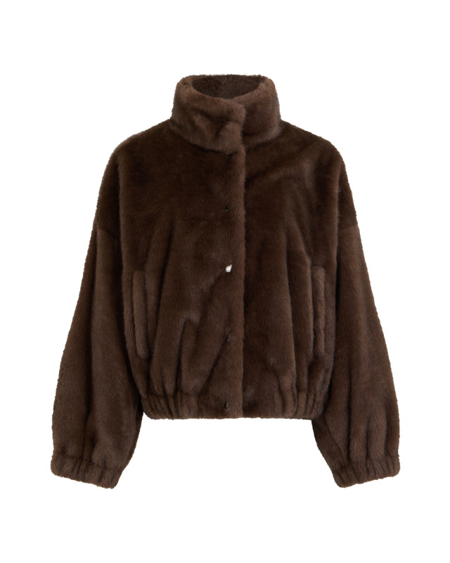 [WEEKEND MAX MARA] Fur Jacket FW26 WKDANEMONE2625086021600_001