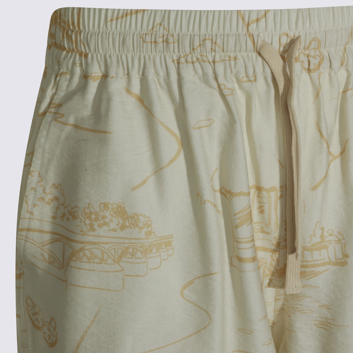 [MAISON KITSUNE] Shorts SS26 QM01402WW91030522