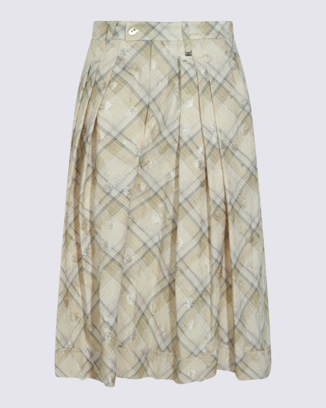 [Vivienne Westwood] Long skirt SS26 3F01000CW01EGB208