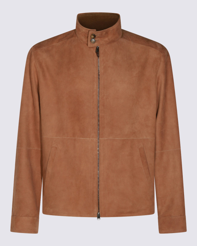 [Canali] Leather Jacket SS26 O70483LE00281703