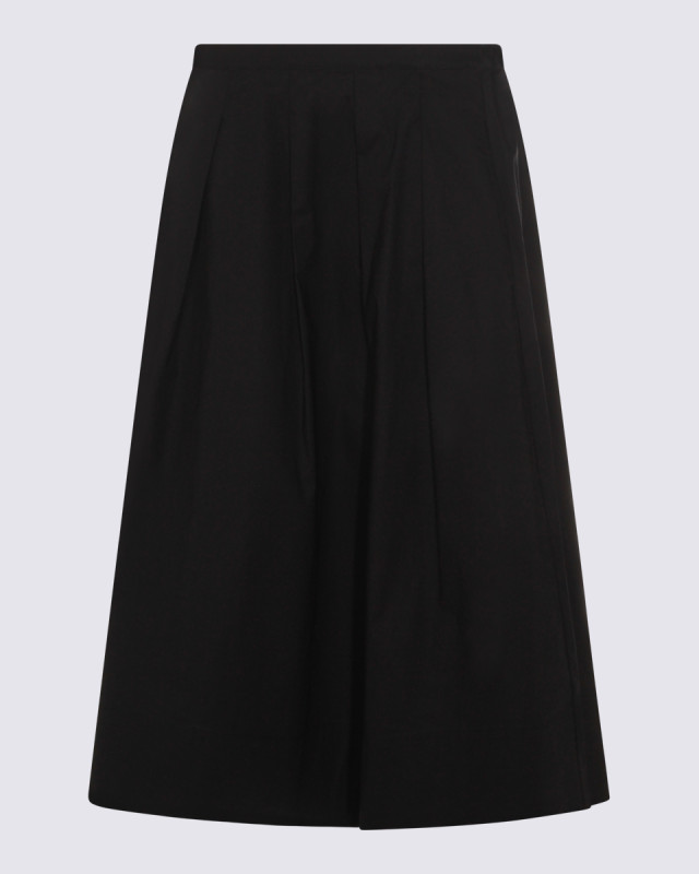 [Nine in the morning] Midi skirt SS26 NX01G26NERO