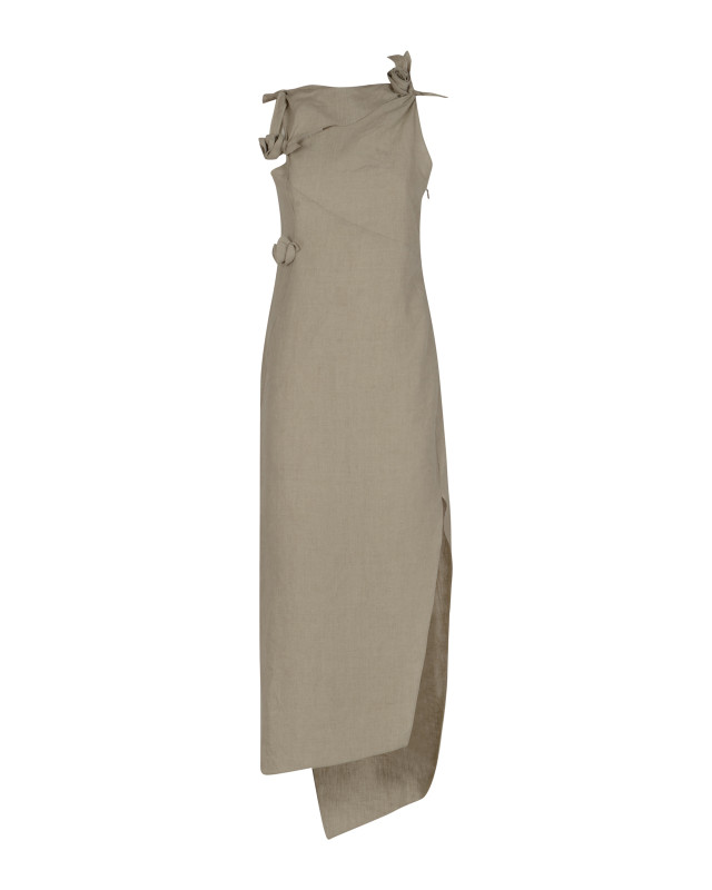 [Coperni] Sleeveless dress SS26 COPR272F2060BEI