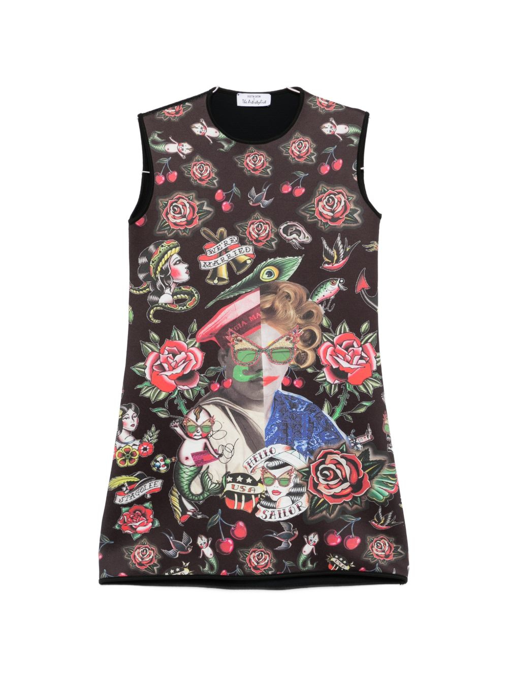 [THE ARTISTYLIST] Sleeveless dress SS26 OLD SCHOOL LONG DRESS MLT