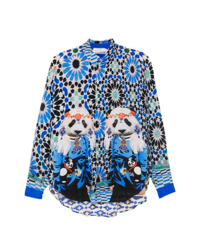 [THE ARTISTYLIST] Shirts Short Sleeve SS26 PANDA SHIRT MLT