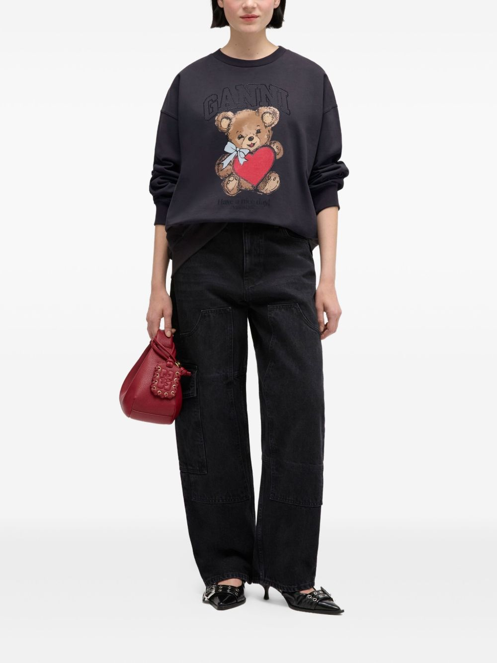 [GANNI] Sweatshirt SS26 A1060027 252