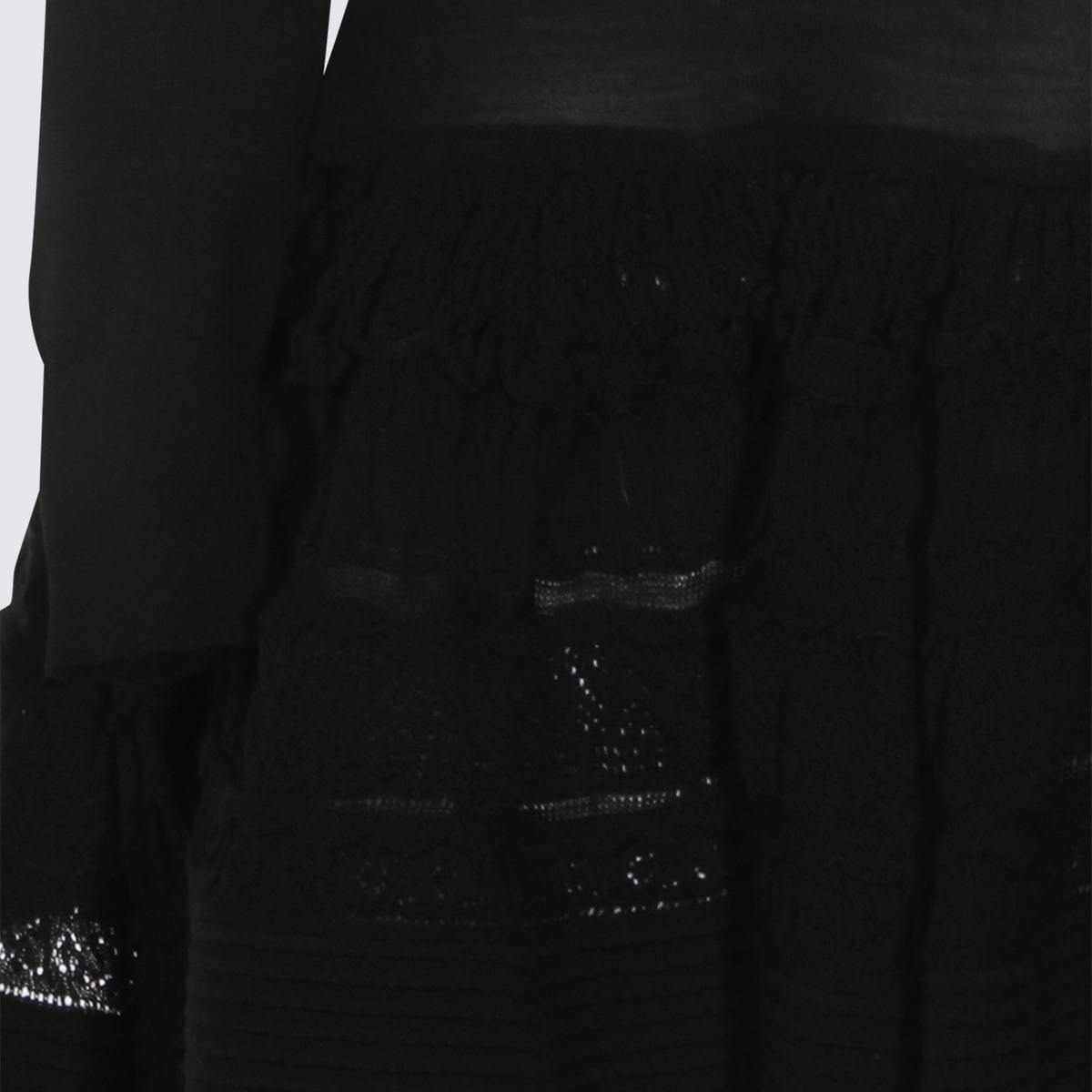 [Alaia] Long sleeve dress SS26 AA9R2867K164C995