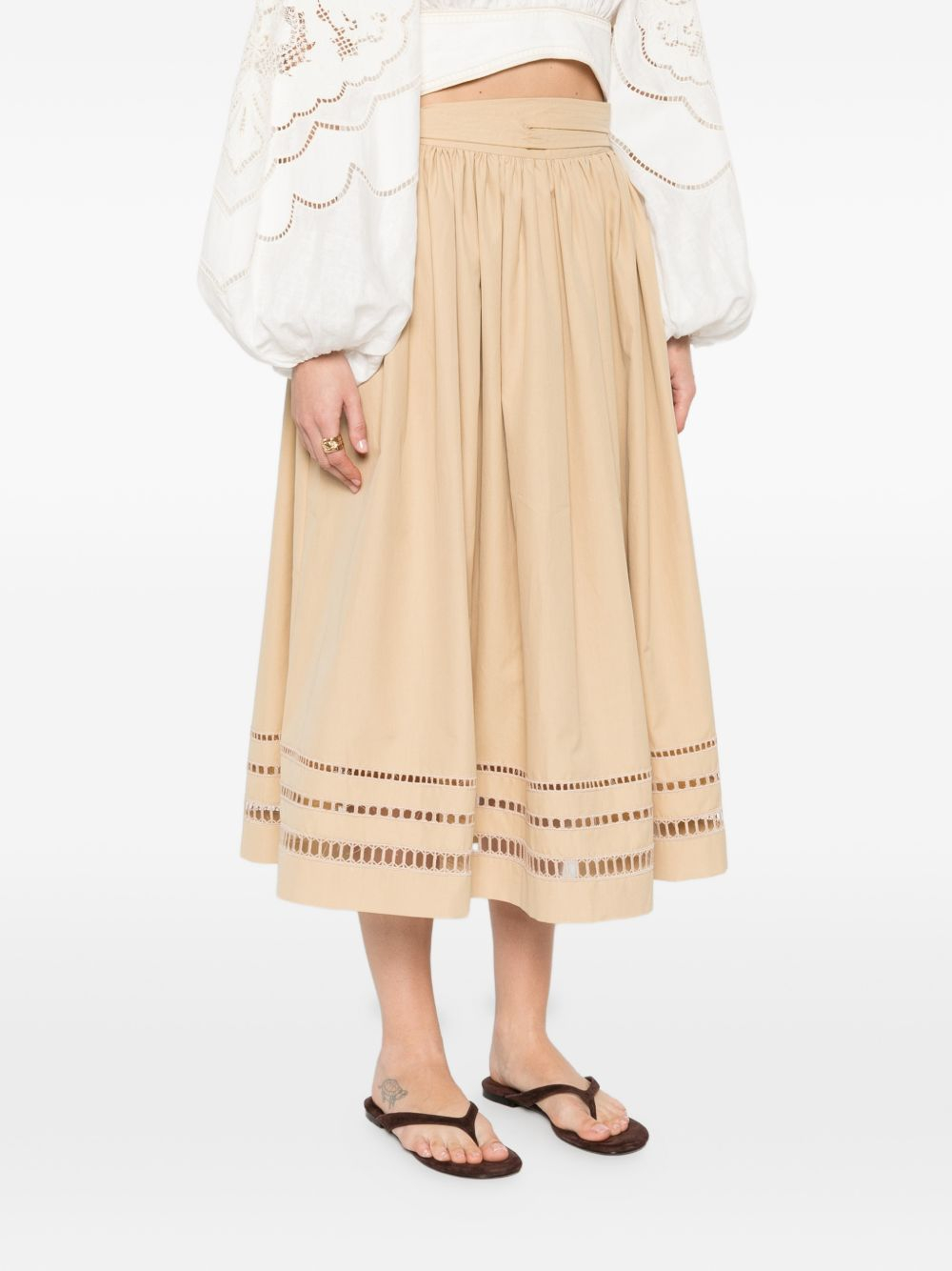[Ermanno Scervino] Midi skirt SS26 D482O385APWGF 61324