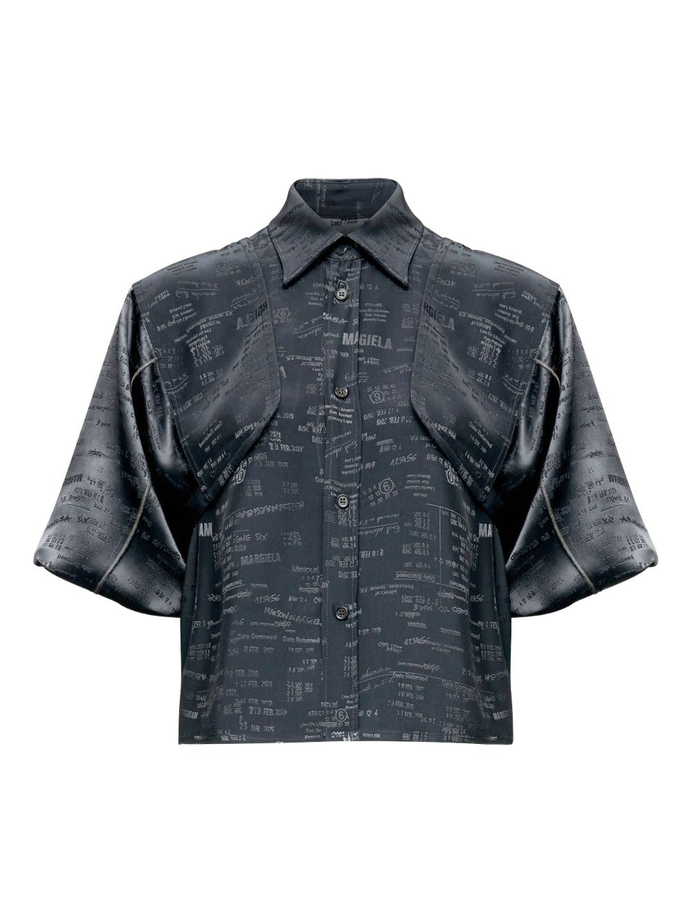 [MM6 Maison Margiela] Shirts Short Sleeve SS26 S52DT0044 M35737 002J
