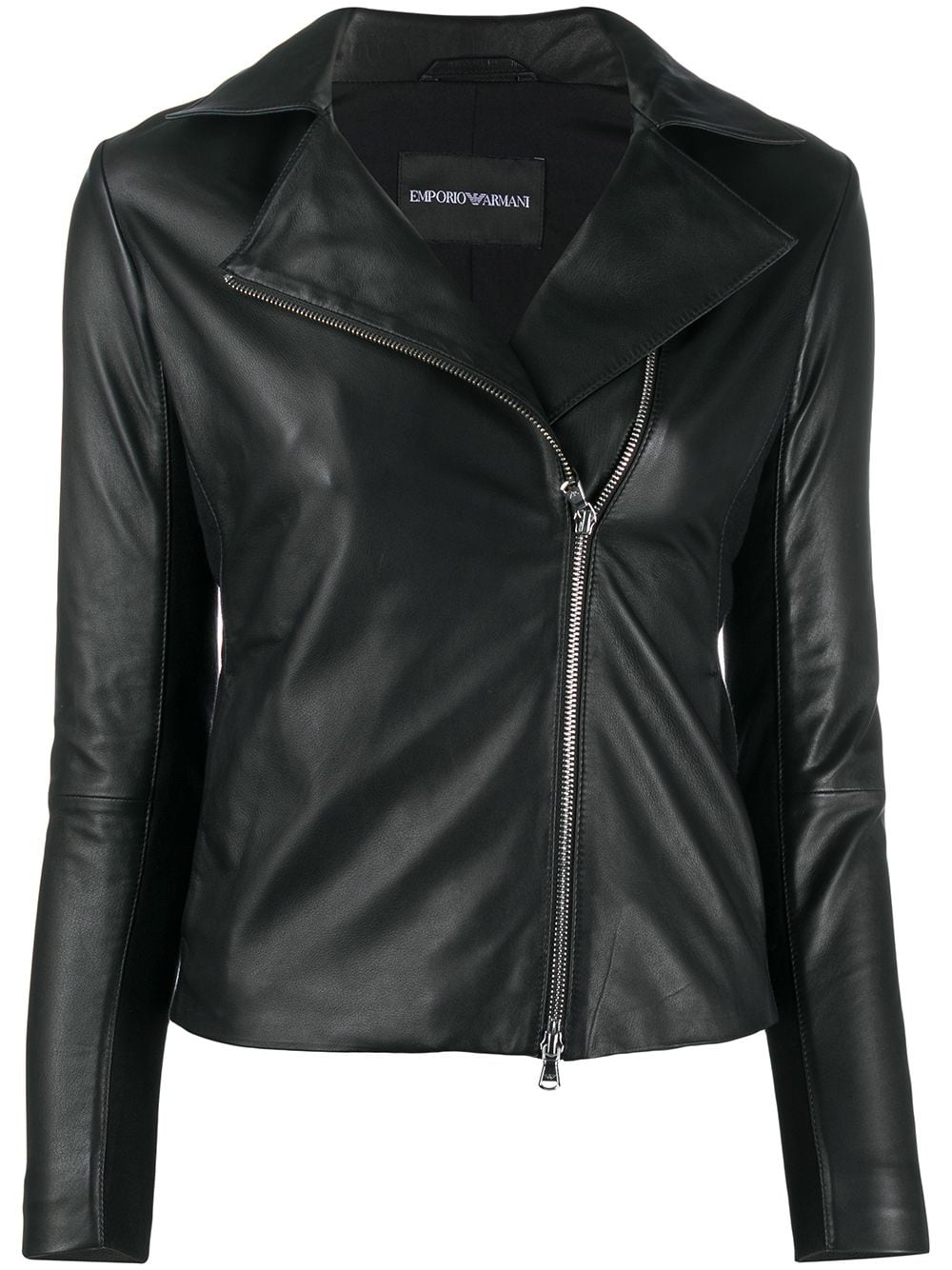 [Emporio Armani] Leather Jacket SS26 0NB10P02P15999