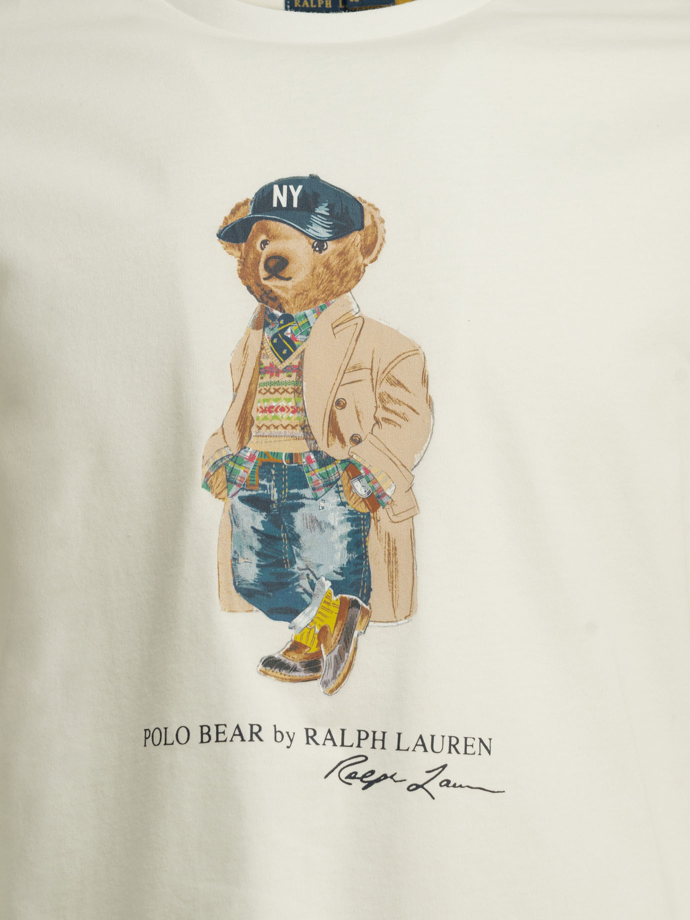 [Polo Ralph Lauren] T-shirts FW26 710B30192001WHITE