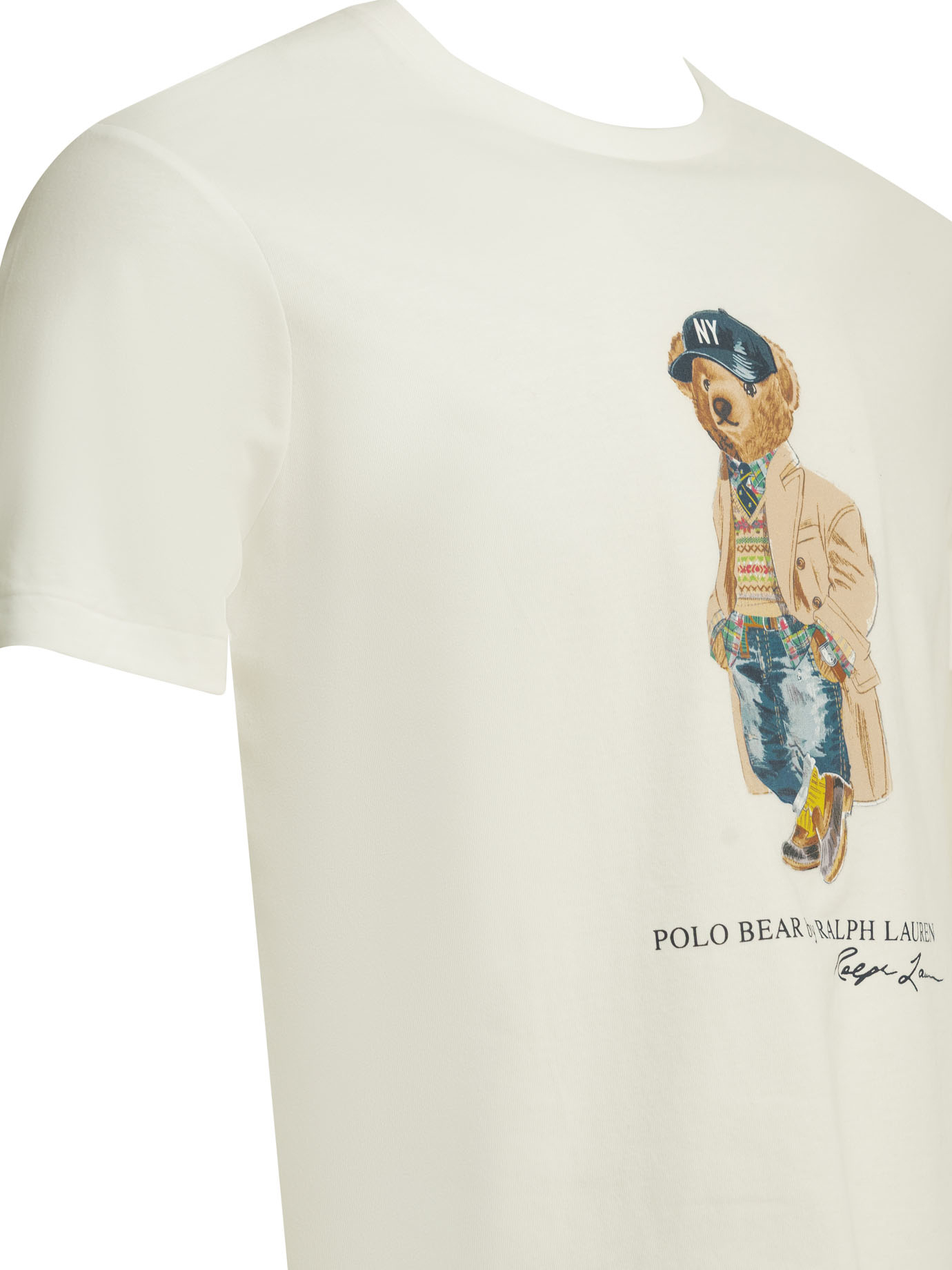 [Polo Ralph Lauren] T-shirts FW26 710B30192001WHITE