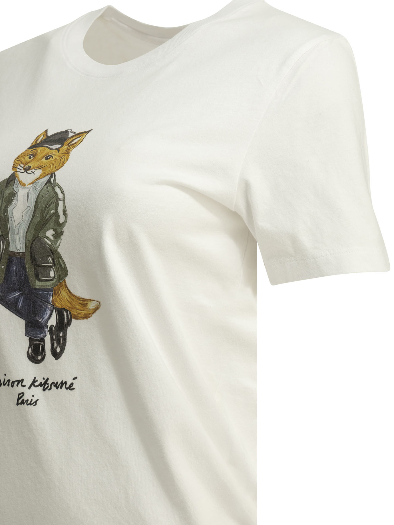 [MAISON KITSUNE] T-shirts FW26 MRWJT11KJ7026P100