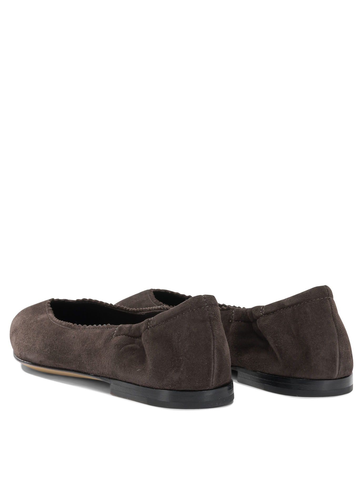 [Pomme D'Or] Flat shoes FW26 1200BCAMOSCIO COFFEE