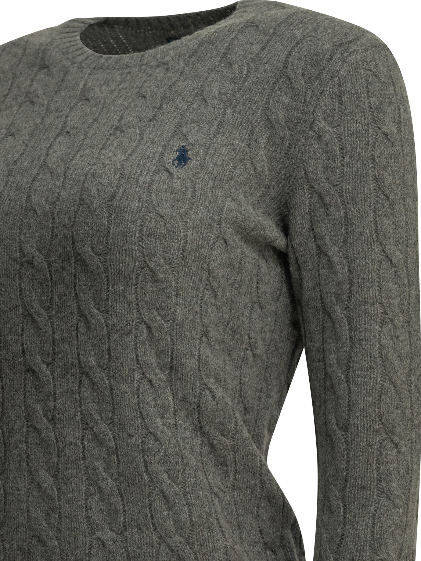 [Polo Ralph Lauren] Knitwear FW26 211971865501FLANNEL GREY HEATHER