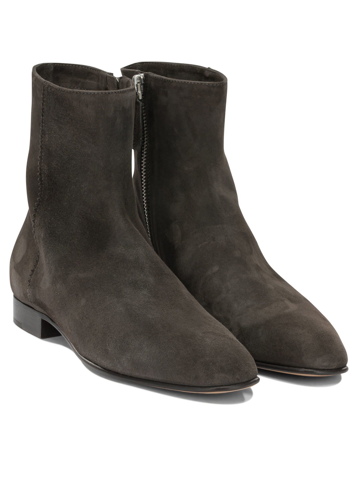 [Pomme D'Or] Boots FW26 1355DUSTYCAMOSCIO BROWN