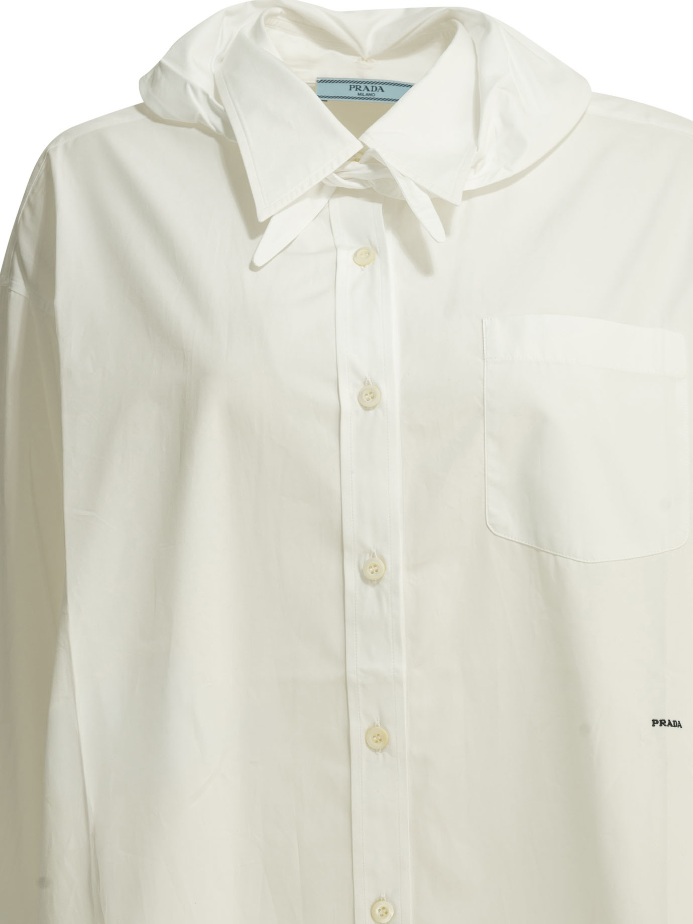 [Prada] Shirt FW26 P470JR6283F0009 S OOO