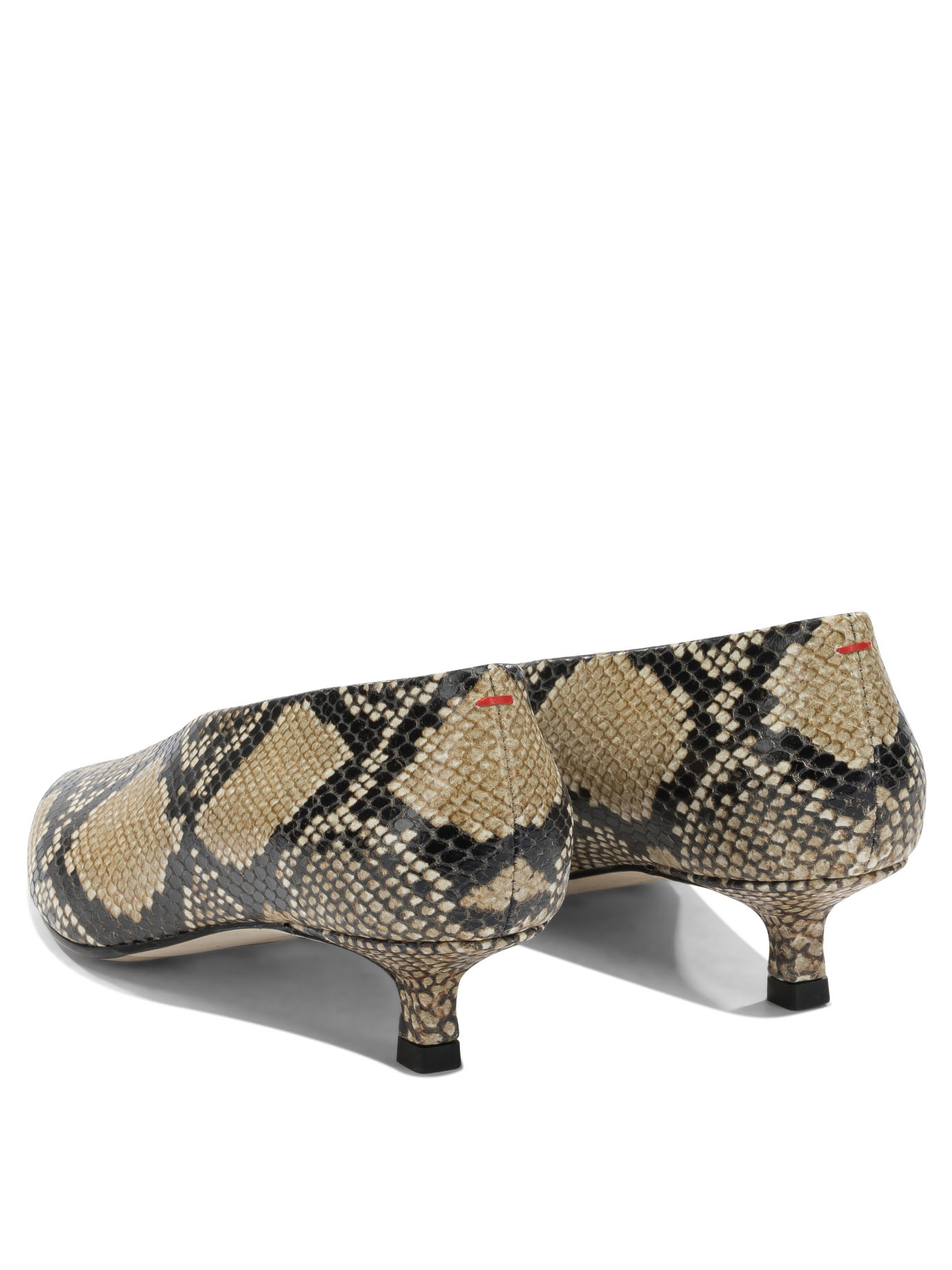 [Aeyde] Pumps FW26 CLARASNAKE PRINT CALF LEATHERHAZELNUT